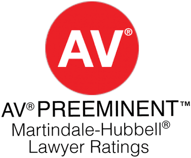 AV PREEMINENT Martindale-Hubbell Lawyer Ratings badge